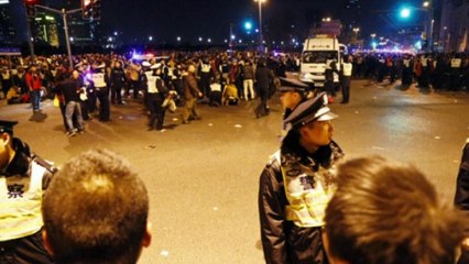 Shanghai new year crush kills 35
