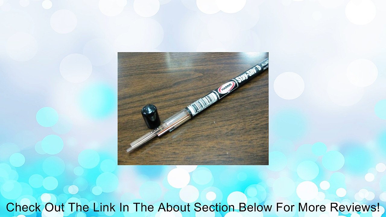 HARRIS STAY-SILV 5 PHOS-COPPER SILVER BRAZING ALLOY Review