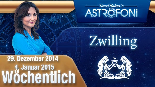 Monatliches Horoskop zum Sternzeichen Zwilling (29 Dezember-04 Januar 2015)