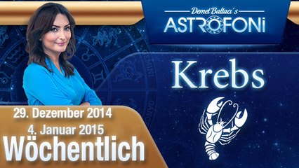 Monatliches Horoskop zum Sternzeichen Krebs (29  Dezember-04  Januar 2015)