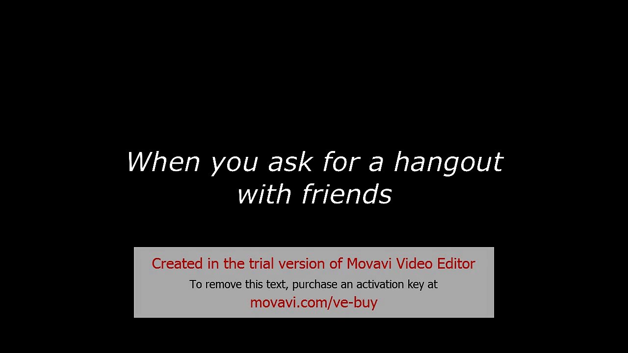 H-Square - "When you ask for a hangout with friends"