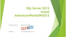 SQL Download and Install Adventure Works DW 2012 Sample Database Video SQL Server 2012 (1)
