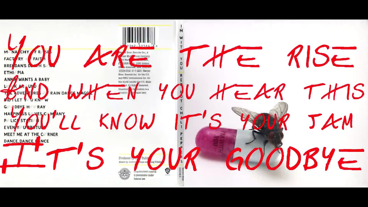 Red Hot Chili Peppers - Brendan’s Death Song with lyrics