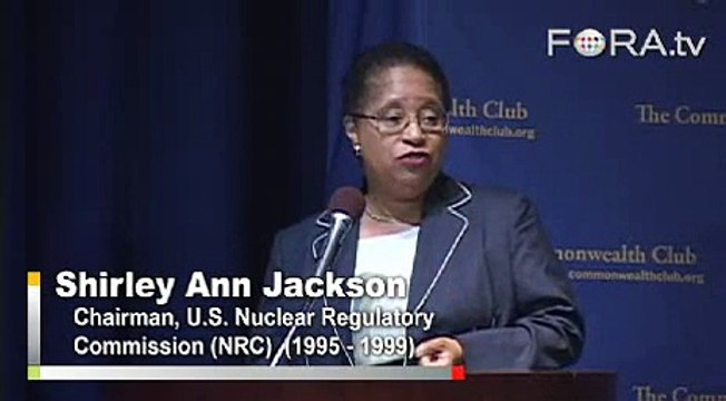 Shirley Jackson: Principles for US Global Energy Security