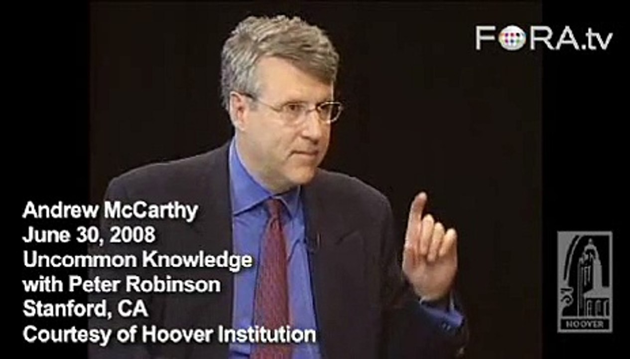 Andrew McCarthy on Law Enforcement and National Security