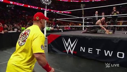 Seth Rollins forces John Cena to reinstate The Authority- Raw, December 29, 2014