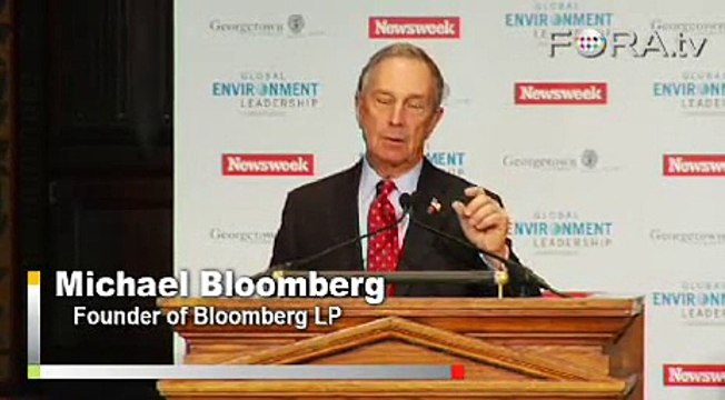 Michael Bloomberg on Candidates' Green Policies