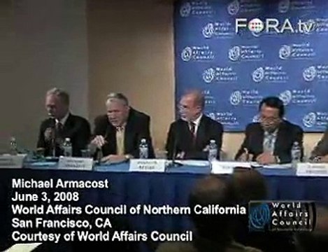 Armacost Calls Middle Eastern Prioritizing a Threat