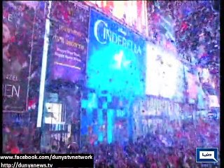 Dunya News - Dubai, NY, Germany, London welcome 2015 with bang