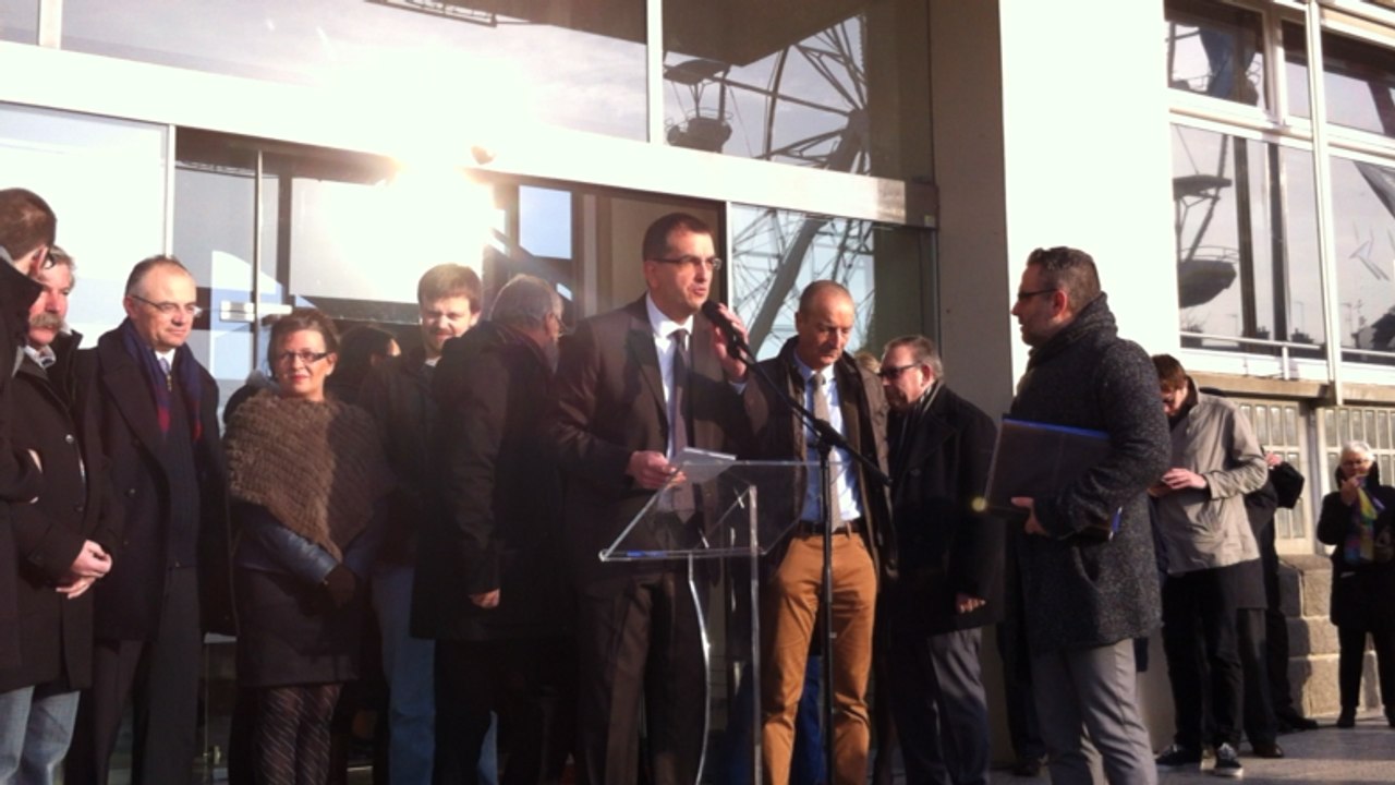 François Brière souhaite ses vœux aux Saint-Lois