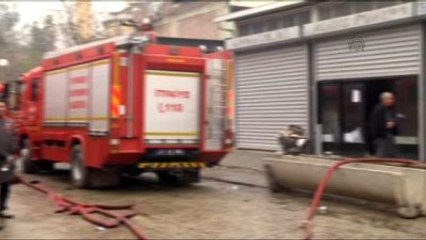 Peçete Atölyesinde Yangın