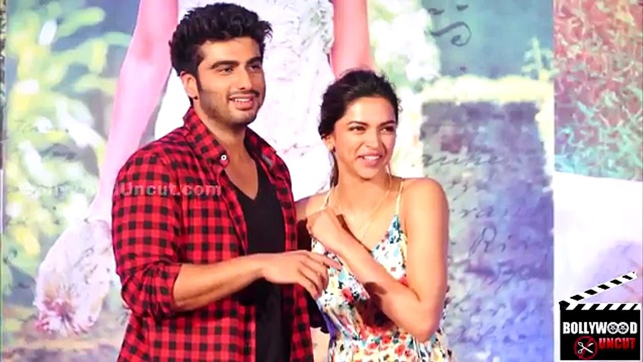 Deepika Padukone On Arjun Kapoor’$ Lap   $HOCKING
