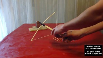 How to Make Chinese Crossbow _ Improvised weapons