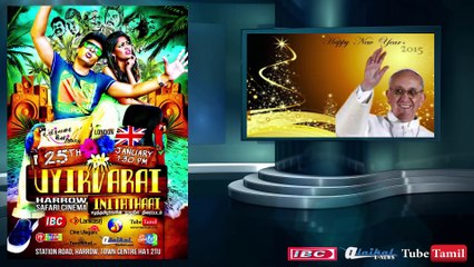 Today's World News. 01.01.15 By. K.S.Thurai