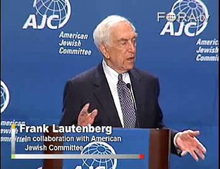 Frank Lautenberg: Israel and America Perfect Together