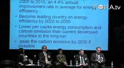 Download Video: Zhou Dadi Boasts about Chinese Energy Efficiency