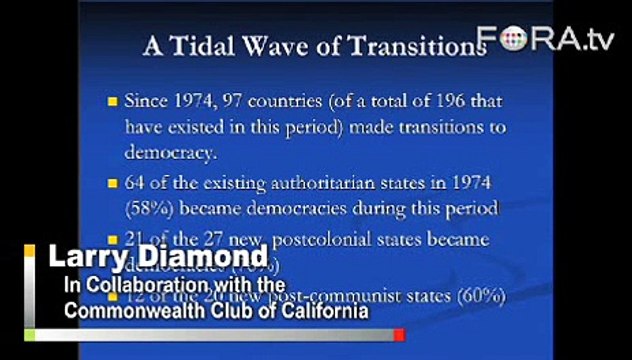 Larry Diamond on Transitioning to Democracy