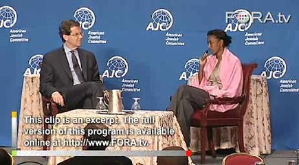 Download Video: Ayaan Hirsi Ali's Early Education on the Jewish Culture