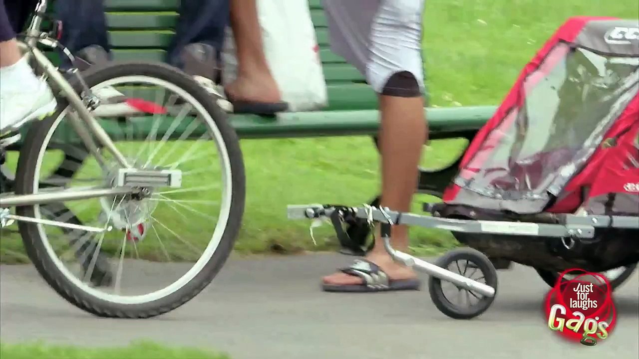 Biker Mom Forgets Baby