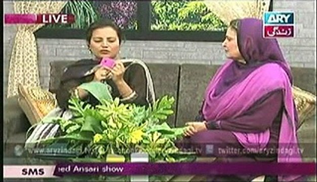 Naheed Ansari With Humera Naz Live Show (ARY Zindagi) (Ghazali Herbal)