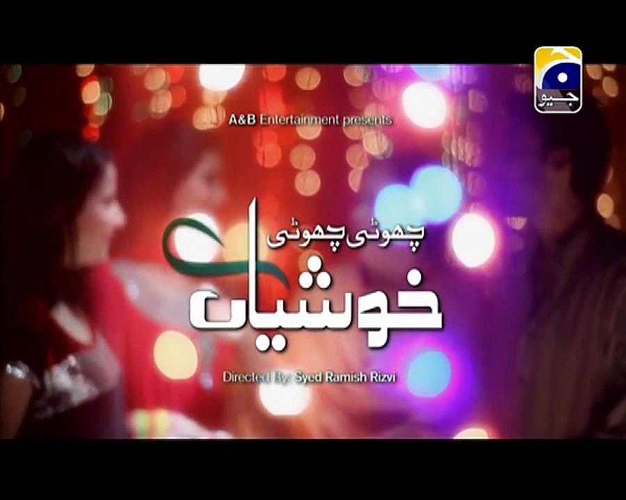 Chhoti Chhoti Khushiyan Episode 174 Full on Geo tv 1st Jan 2015