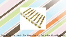 B&C Eagle CS8X2YZ No 2 Square Drive 1000-Count 8 by 2-Inch Yellow Zinc Collated Subfloor Screws Review
