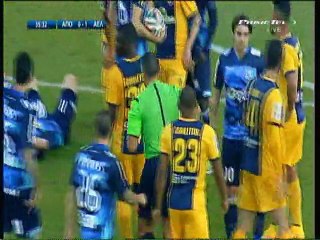 Απόλλων-ΑΕΛ (Δεύτερη κίτρινη αποβολή Μπεμπέ 35')