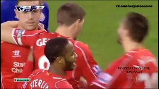 Summary Goals (2-2) - Liverpool vs Leicester - 01/01/2015