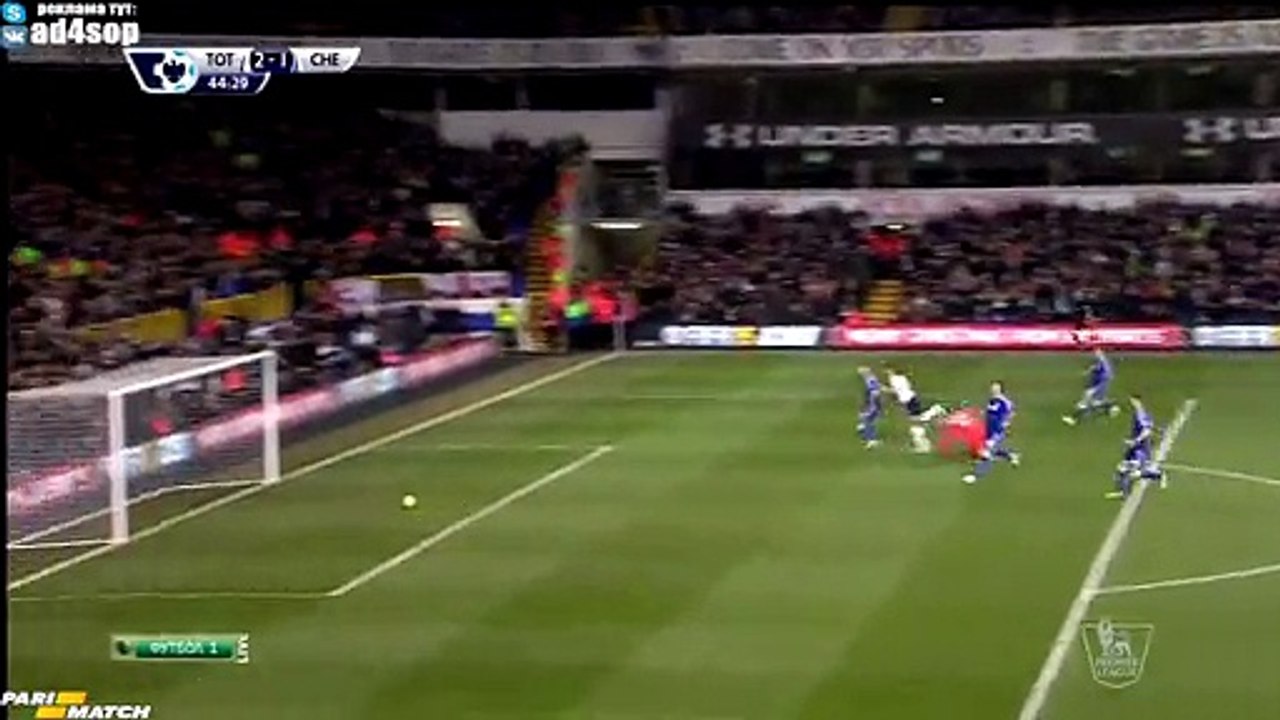 D.Rose goal (TOT 2-1 CHE)
