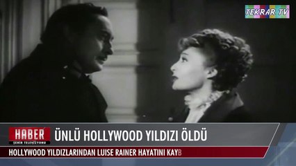Ünlü Hollywood Yıldızı Öldü