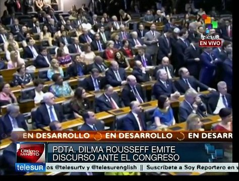 Este proyecto de país pertenece al pueblo brasileño: Dilma Rousseff