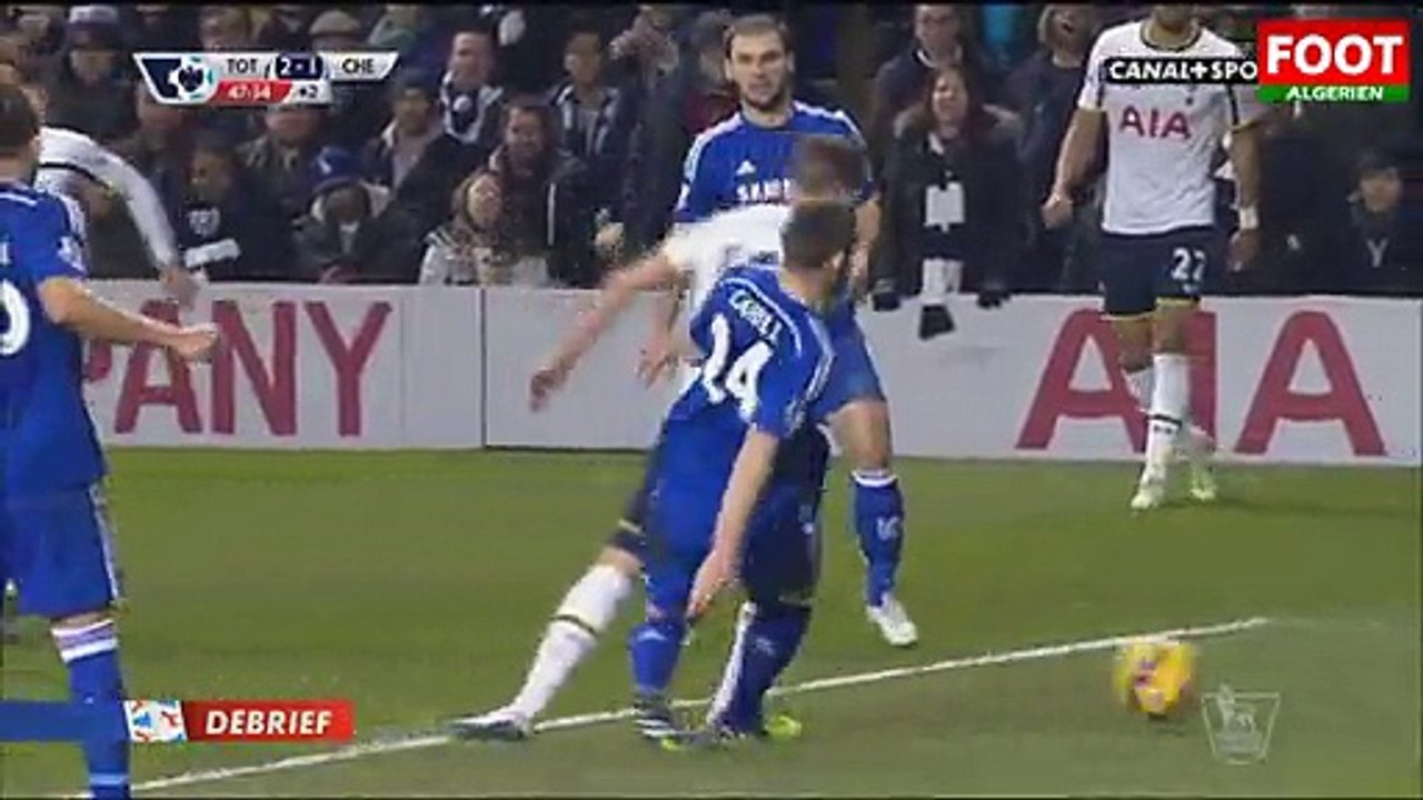 توتنهام 5 - 3 تشيلسي (أهداف اللقاء)