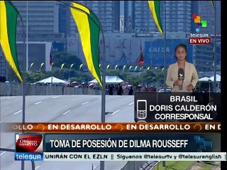 Brasil: Dilma Rousseff se reunirá con invitados extranjeros