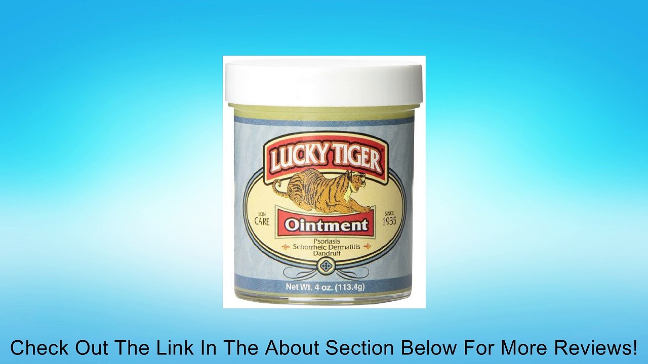 Lucky Tiger Skin Care Ointment, 4 Ounce Review