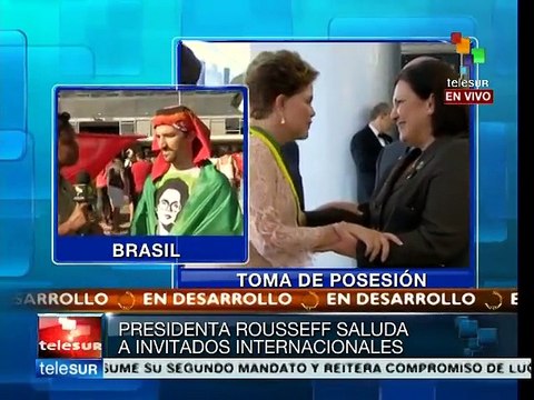 Brasileños respaldan plan de gobierno anunciado por Dilma Rousseff