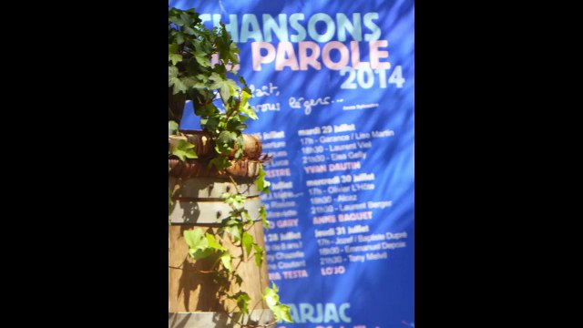 REMO GARY : Espoir benjamin (Barjac, Chansons de Parole, 2014)