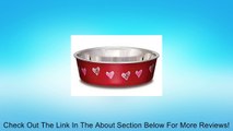 Loving Pets Hearts Bella Bowl for Pets, Small, 1-Pint, Valentine Red Review