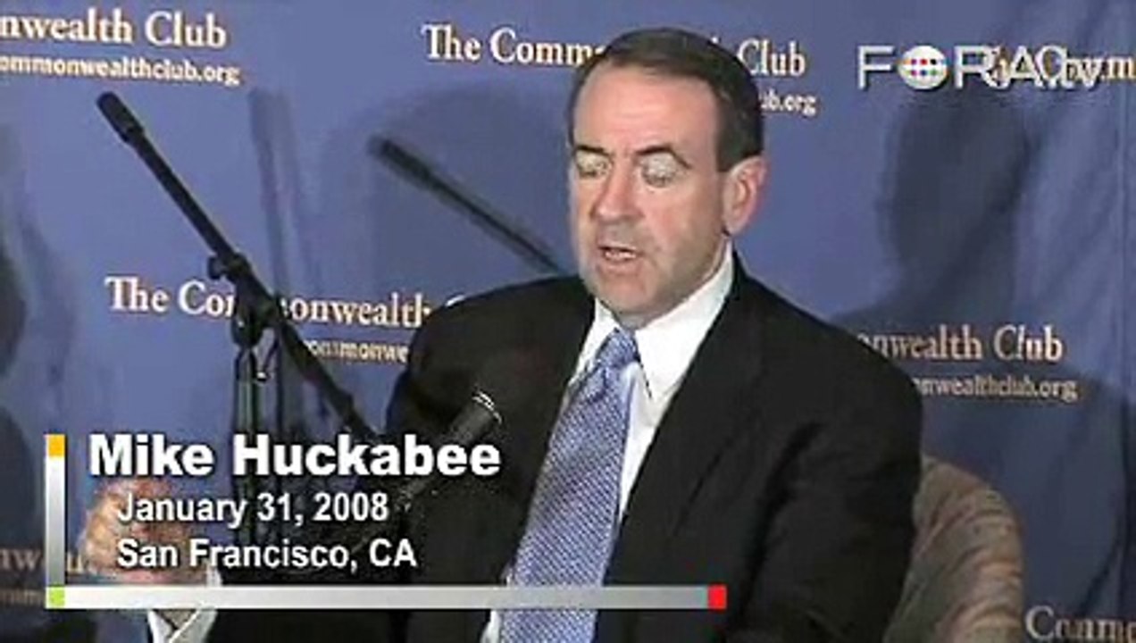 Mike Huckabee's Plan for Iraq