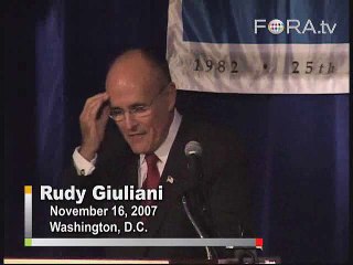Rudy Giuliani Discusses Tax Policy