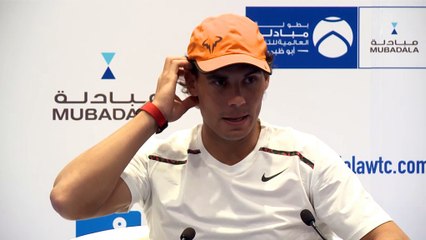 Abu Dabi- Nadal sobre la situación con la Copa Davis