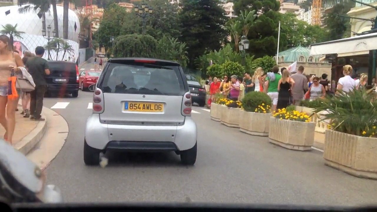 Monaco GP raceway on board with Lion King TV