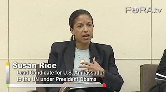 Susan Rice Criticizes International Inactivity in Darfur