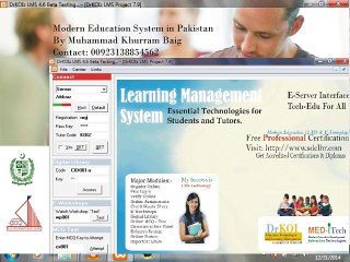 Communication Module in LMS-SDC Project