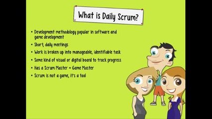 What Is Scrum? Stand-up Meetings with a 'Gamemaster'