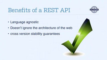 REST API Benefit: Language Agnostic, Stability Guarantee