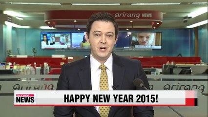 World celebrates New Year 2015