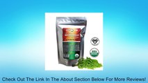 Moringa Tea, USDA Certified Organic, 24 Potent Tea Bags, 100% Pure Antioxidant-Rich Energy Booster Available in 4 Amazing Flavors Review