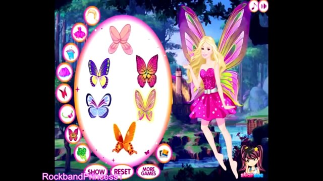 Barbie Mariposa Games العاب باربي العاب الاميرة باربي 11 barbie cartoon arabic