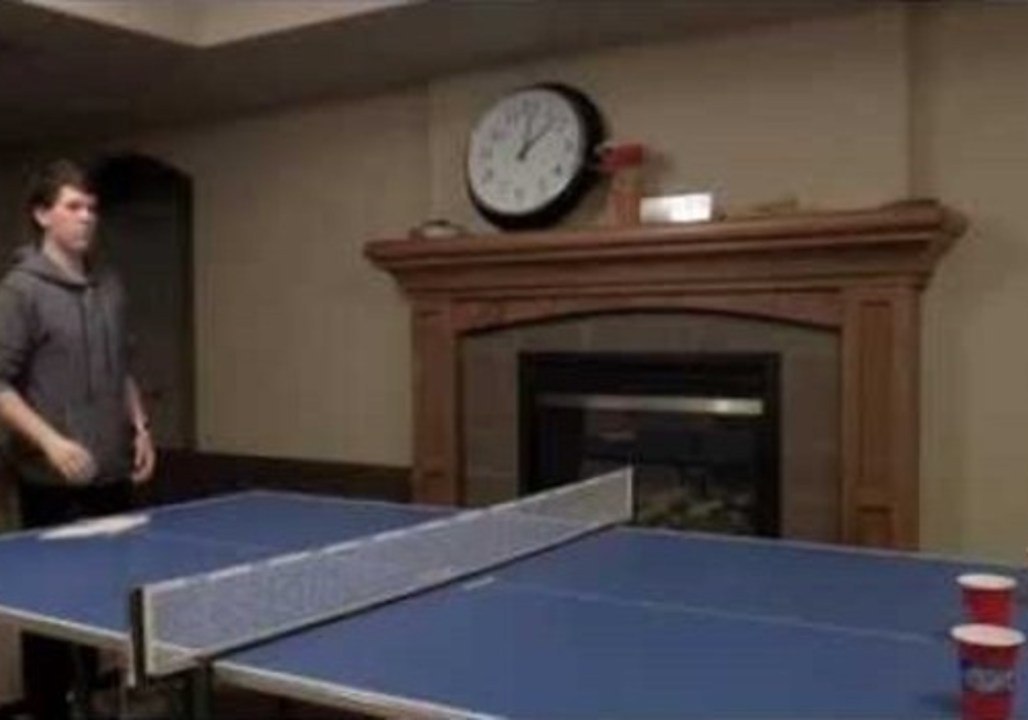 University Student Lands Impressive Beer Pong Trick Shots