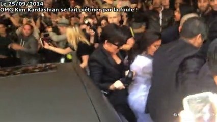Exclu Vidéo : Best Of de l'année 2014: En septembre dernier, un individu "agressait" Kim Kardashian à Paris !